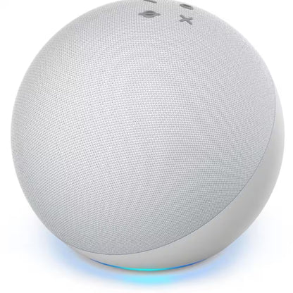 Echo (4Th Gen) with Premium Sound, Smart Home Hub, and Alexa - Glacier White