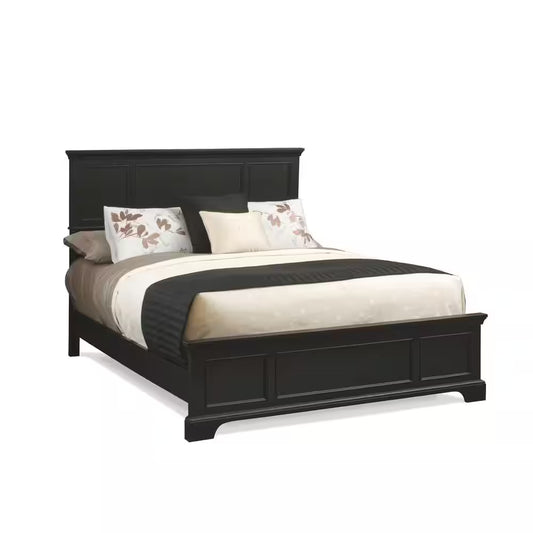 Bedford Black Queen Bed Frame